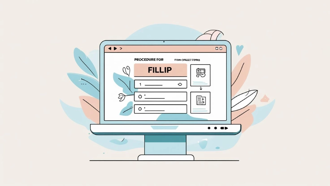 Procedure for Filling E-form 